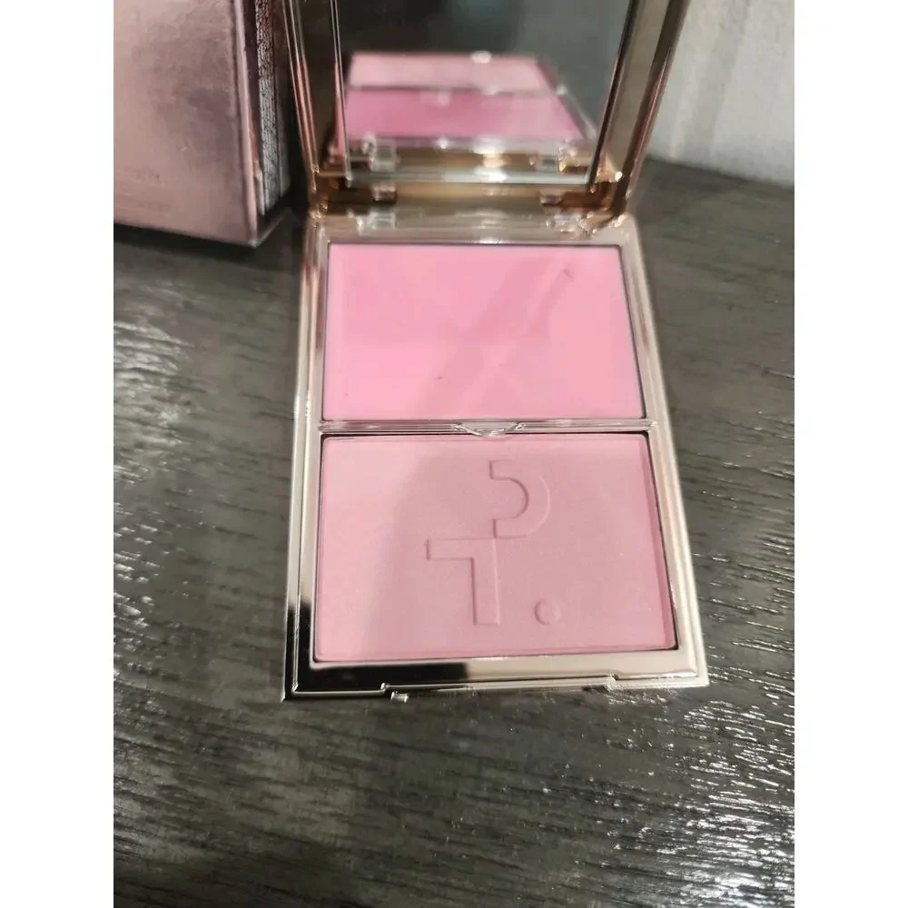 Patrick Ta Double-Take Creme & Powder Blush Duo Creme Double JUST ENOUGH New